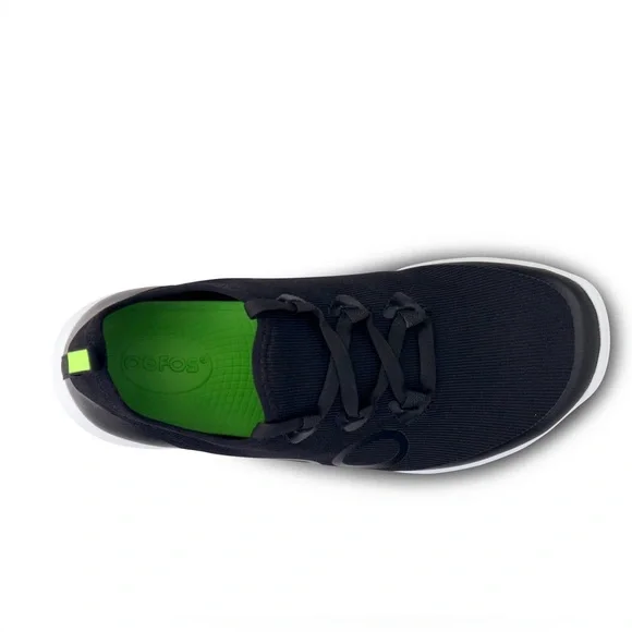 OOFOS Women's OOMG Sport LS Shoe in Black/White Size 9 - Picture 4 of 12